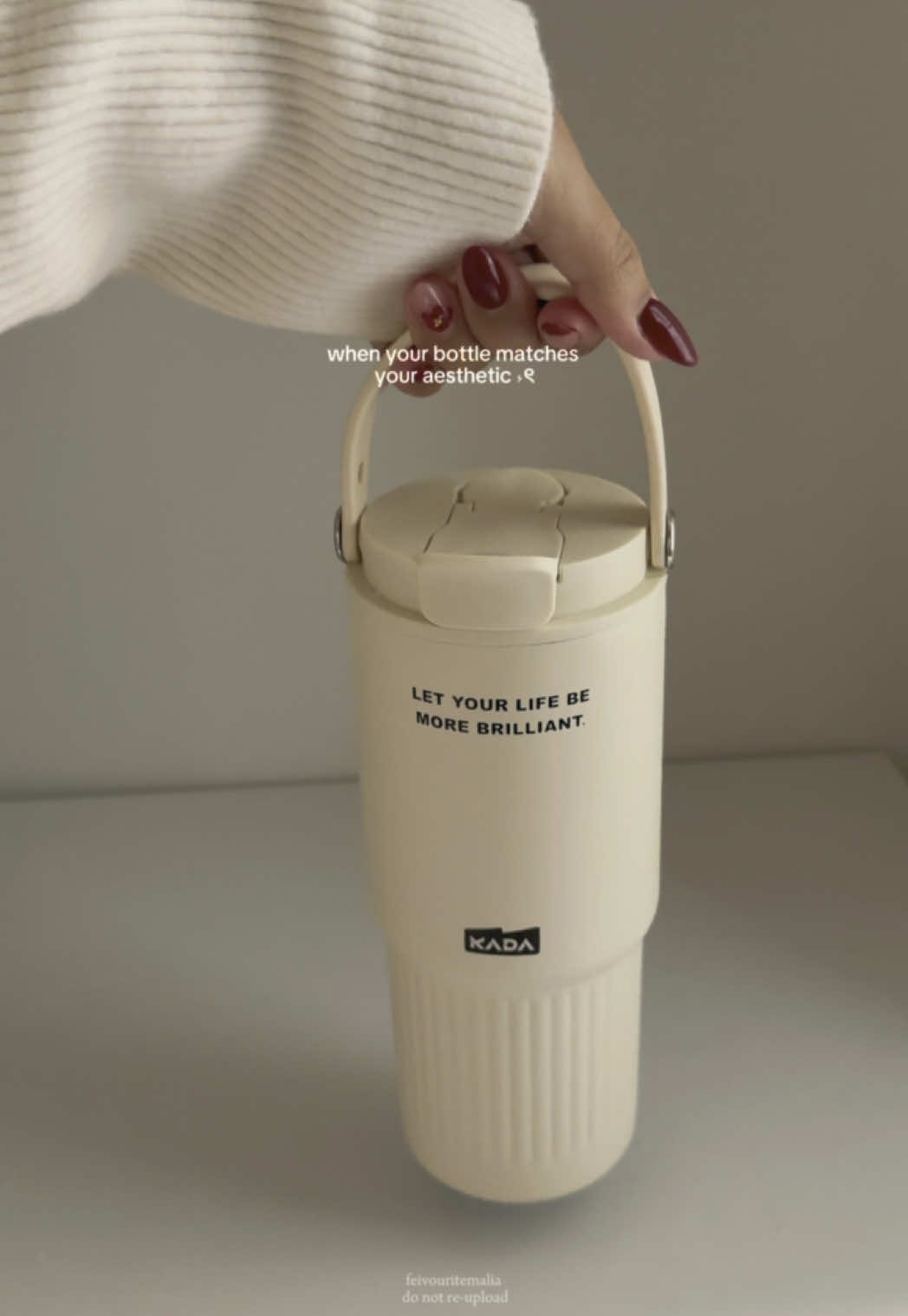 let your life be more brilliant—one sip at a time ✨   #kada #kadatumblers #kadatumblerwithstraw #aesthetictumbler #tumbler #tumblersoftiktok #tumblerviral 