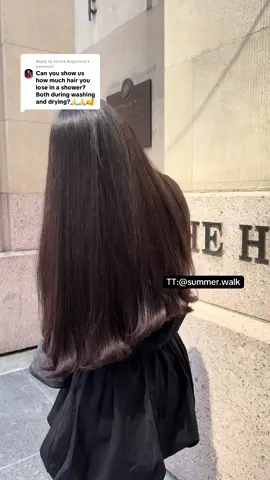 Replying to @Sorina Augustina  For some, losing 50–100 strands a day is totally normal — for me, anything over 20 feels like a crisis 🫠 everyone's different when it comes to hair shedding #hair #hairtok #haircare #glasshailk #lowporosityhair #shinyhairroutine #healthyhair #straighthair #longbluntcut #oilyscalp #hairwashday #hairshedding 