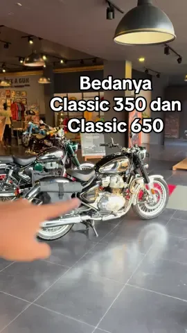 Royal Enfield tipe Classic sekarang sudah ada yg 2 silinder. Jauh lebih gagah dan lebih berisi motor ini #beliroyalenfield #royalenfield #classic650 #classic350 