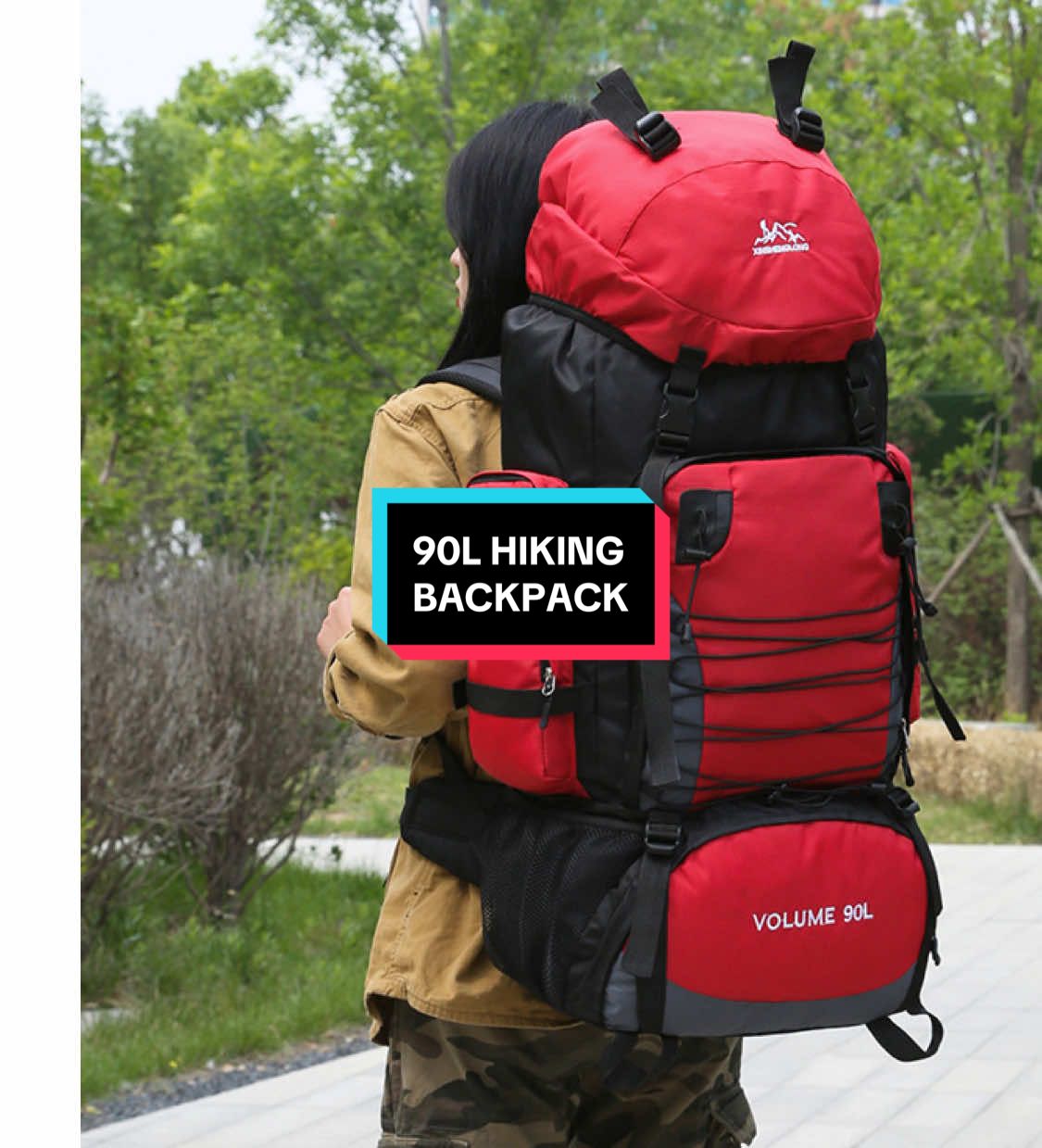 90L Premium Quality Hiking Backpack