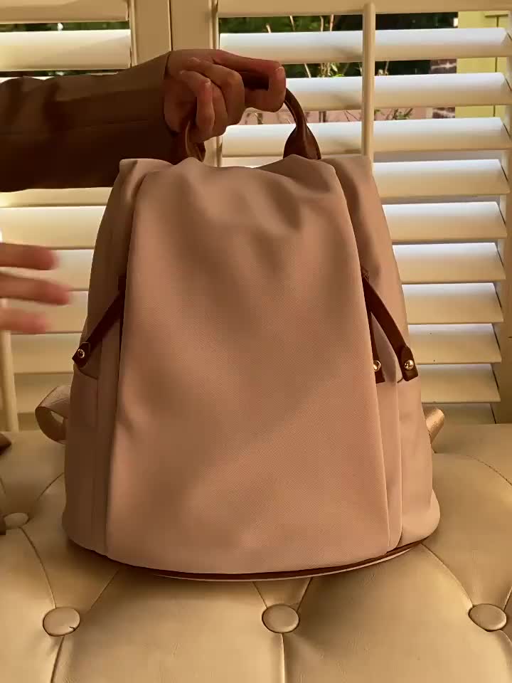 FOXER#กระเป๋าเป้#กระเป๋าเป้ผู้หญิง#กระเป๋าเป้สะพายหลังกันขโมย#เรียบง่ายและทันสมัย 