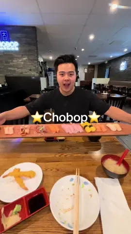 ⭐️Chobap A.Y.C.E. Sushi, Costa Mesa⭐️  We loved this new ayce sushi spot! Friendly service and everything was so freshh😮‍💨 Featured: $38.99 Premium Menu (Dinner&Weekend price) 🍣 -Appetizers: pause the video to see their menu! Varietyyy. Loved their shrimp pop, spicy kfc, agedashi tofu. Next time, I’m forsure trying their ramen and udon -Nigiris: again, so much variety! Had some of our favorite options like seared salmon & cajun tuna -Premium Nigiri: limited pieces per person, but AMAZING options like bluefin tuna, uni, jumbo scallop, sweet shrimp and more + carpaccio!!  -Didn’t get any rolls😳 -Pro-tip: ask for their house ponzu sauce which is garlicky and tangy and soo yummy #aycesushi #orangecountyfood #allyoucaneat #orangecounty #sushilover #sushirestaurant #foodreccomendations #costamesa #nigirisushi #ocfoodie 