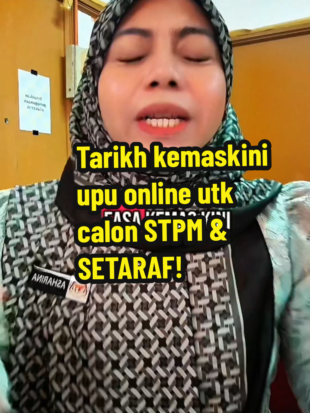 fasa kemaskini Upu online bagi lepasan STPM DAN SETARAF telah pun keluarrrr #tarikhkemaskiniupuonlinestpm  #kemaskiniupu #edufluencerskpm #edufluencerstvetkpm #edufluencerupu #ashaasri #kaunselorkv 