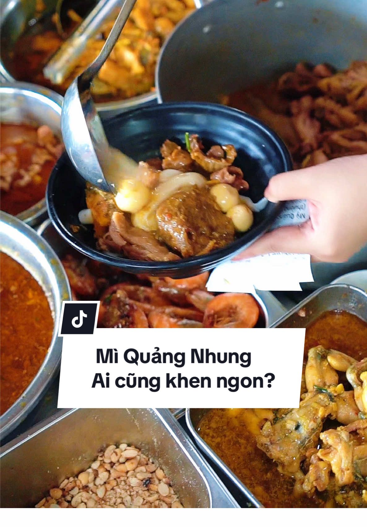 Quán ruột Mì Quảng Nhung trong lòng tui, tuần ăn mấy lần là chuyện thường luôn #xuhuong #miquang #ansang #streetfood #viral #nothingtoeat 