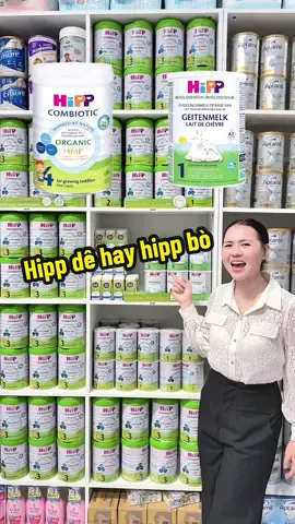 Các mẹ chọn Hipp bò hay Hipp dê ? #gamaitenmo #gamaimo #suahipp #suahippde #suahipporgannic 