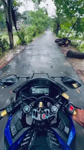 বৃষ্টি বিলাস ⛈️💦✨ #frypgシ #newtrending #trndingsong #foryoupage #bikelover #r15v3 #bikeridevibes #bangladesh🇧🇩 