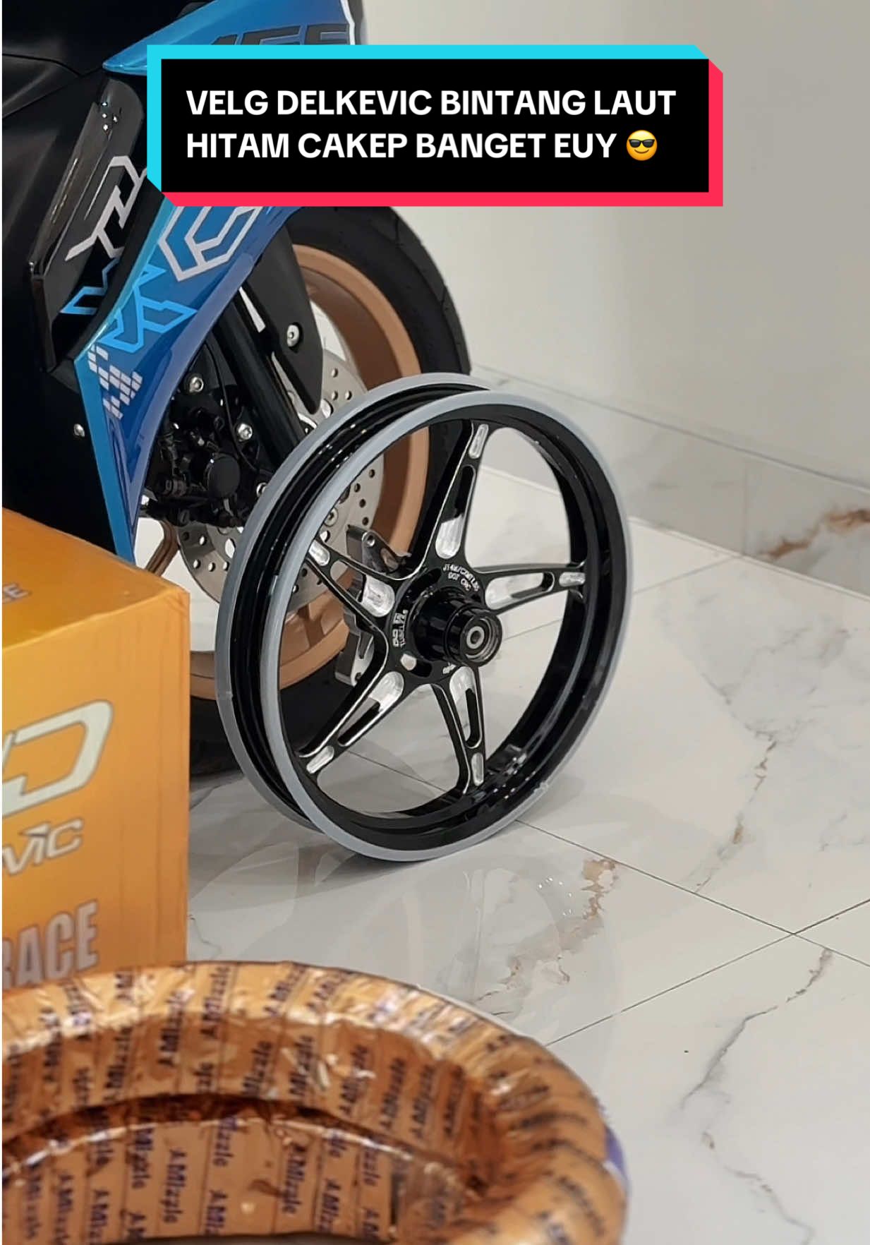Cocoknya pake Ban apa ni? 🥶 #velg #delkevic #ring14style #velgbintanglaut #aerox 