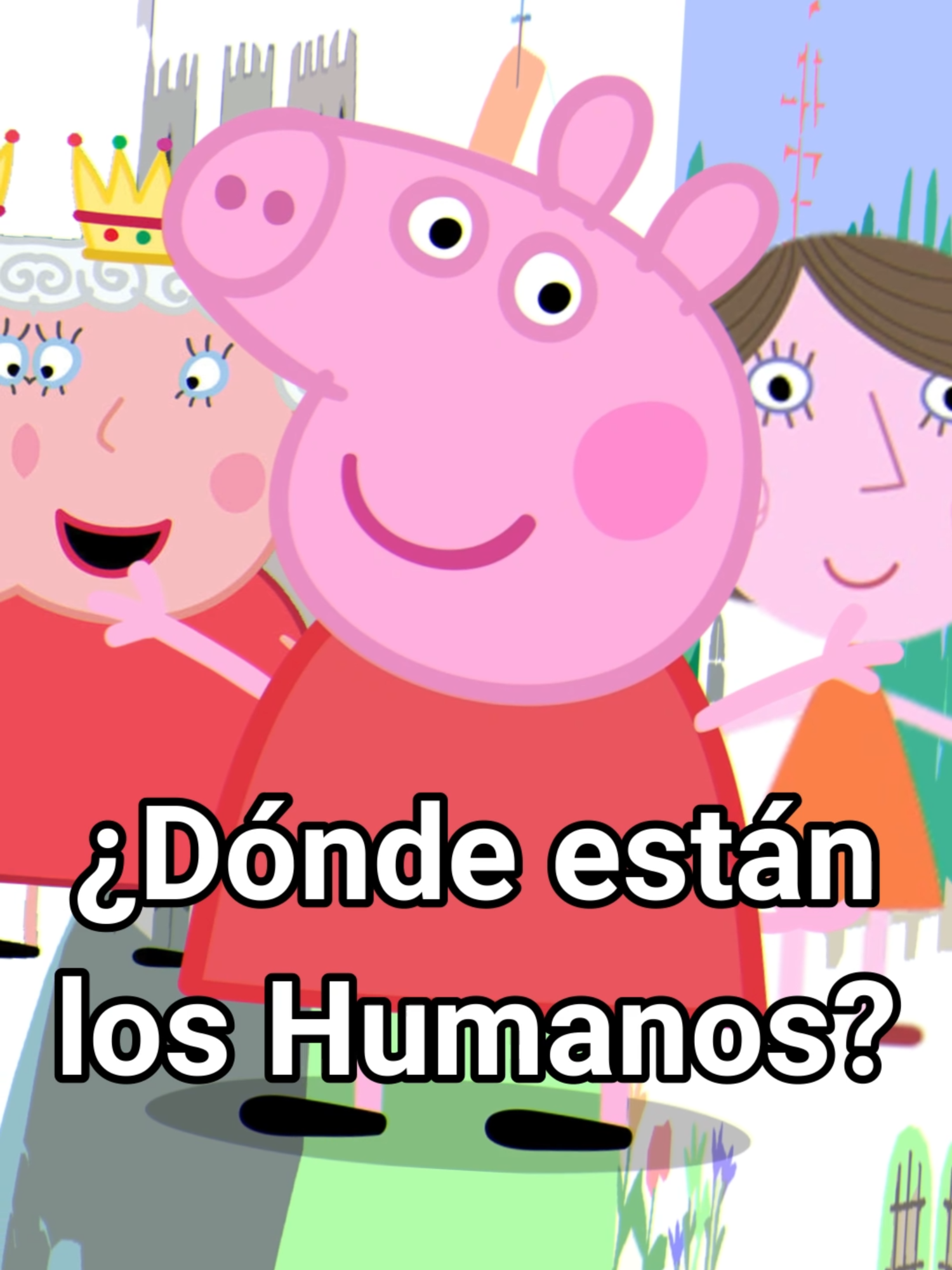 ¿Dónde están los Humanos en Peppa Pig? Teoría de Peppa #teoria #peppapig