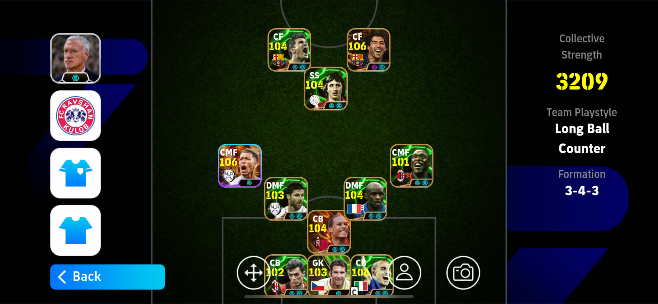 Sơ đồ của các idol Nhật Bản với lối đá Longballcounter - Đối thủ rank 4k cực căng #fyp #xuhuong #efootball #efootballmobile #efootball2025 #longballcounter #deschamps 