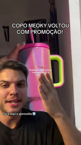 Copo Meoky é melhor que o Stanley! #meoky #meoky🥤cups #stanley #tiktokshop