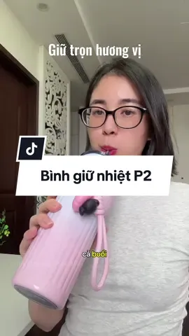 Bình giữ nhiệt tráng gốm sứ Fanhouse #binhgiunhiet #binhgiunhietlotgom #fanhouse #review #hienngangreview✅ #xuhuong #viral 