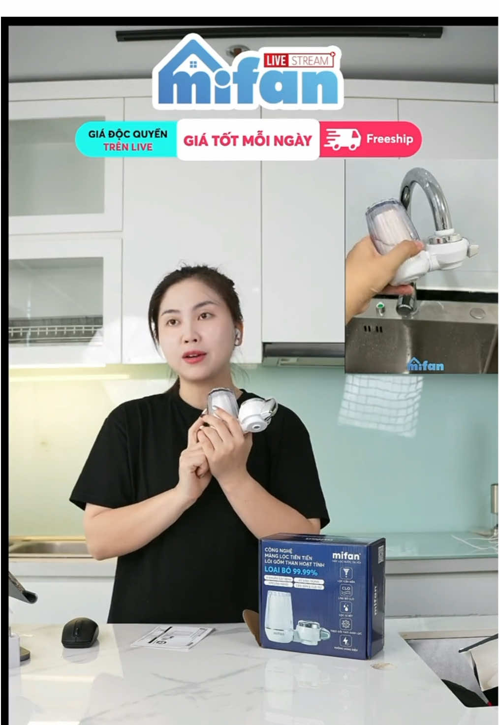 Bộ lọc update đã có thêm đồng hồ để theo dõi thời gian lọc rùi mn nhé #tiktoklive #livehighlights #Mifan #bolocdauvoi 