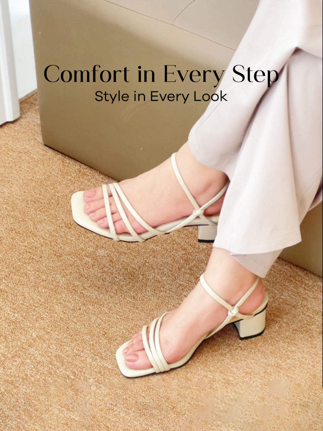 Heels nyaman itu nyata! Gaya tetep on point, kaki tetap happy 💅 - Evelyn Sandal Heels #patrisofficialshop #sandalpatris #melangkahbersamapatris #sendalwanita #wibgajiansale #sepatupatris #fypシ゚viral #patris #sendalpatris #sepatungantorwanita #heelswanita #payday #paydaysale #taspatris #taswanita #rekomendasitaswanita#sandalwanita #ootdpatris #goestoramadhan #ramadhan #patrisnewarrival #patriscomfort