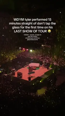 i’m still shook… and MY FAVE SONG ON THE ALBUM?! UPDATE: I KNOW I MADE A TYPO OKAY ITS THE LAST SHOW OF US LEG OF THE TOUR!! please stop coming for me i’m sorry i didn’t double check my post i was too excited to share 💔 #tylerthecreator #chromakopia #chromakopiatour #concert #concerttok 