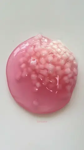 복숭아 워터 젤리 🍑💧                                                    #중국슬라임 #슬라임 #slime #史莱姆 #asmr 