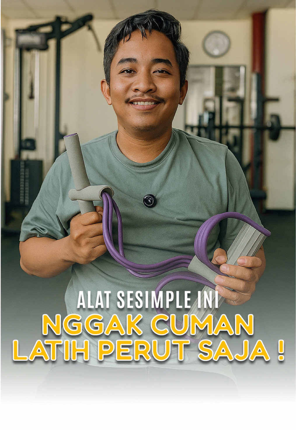 Alat sesimple tummy trimmer ini ternyata ngga cuma buat kecilin perut aja, tapi juga untuk melatih kekuatan otot lengan😎💪🏻 #tummytrimmer #workoutmotivation #yoga #tipsolahraga #alatolahraga 