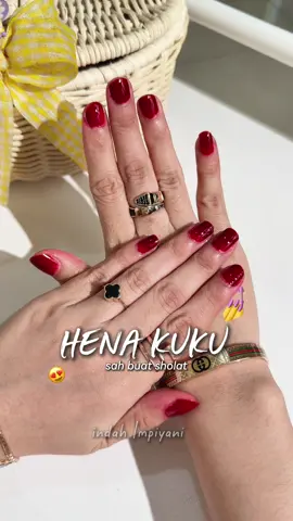 Cakep bgt pakenya gk ribet sah buat sholat! yg ori cuma di @Inaikuku store  #inaikukuori #inaikukustore #pewarnakukumuslimah #inailover #inaihalal 