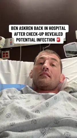 “Hopefully this is a small hiccup, then I’m back home” 🙏 (via Benaskren/X) #UFC #mma #benaskren #sports 
