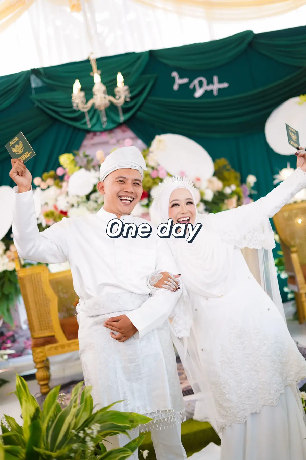 Lu bayangin aja, H+7 PDKT langsung gw tanya dream wedding. She said 