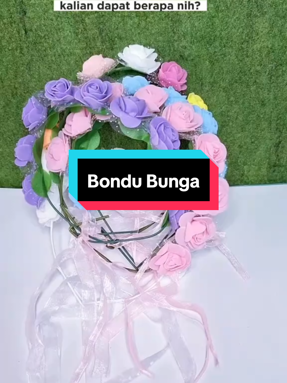 Bando bunga lucu dan murmer.. #bando #bandana #bondu ##modalkontendoang #tiktok #fyp #fypage 