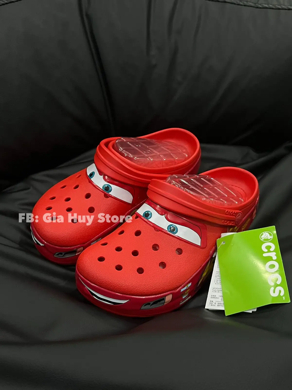 Ảnh thật tự chụp mọi người yên tâm hàng y ảnh nhaa 😍  Order full size // còn siêu nhiều mẫu mã mời mọi người liên hệ 👇👇👇  📌 Page FB: Gia Huy Store 📌 #xuhuong  #crocs  #mcqueen 