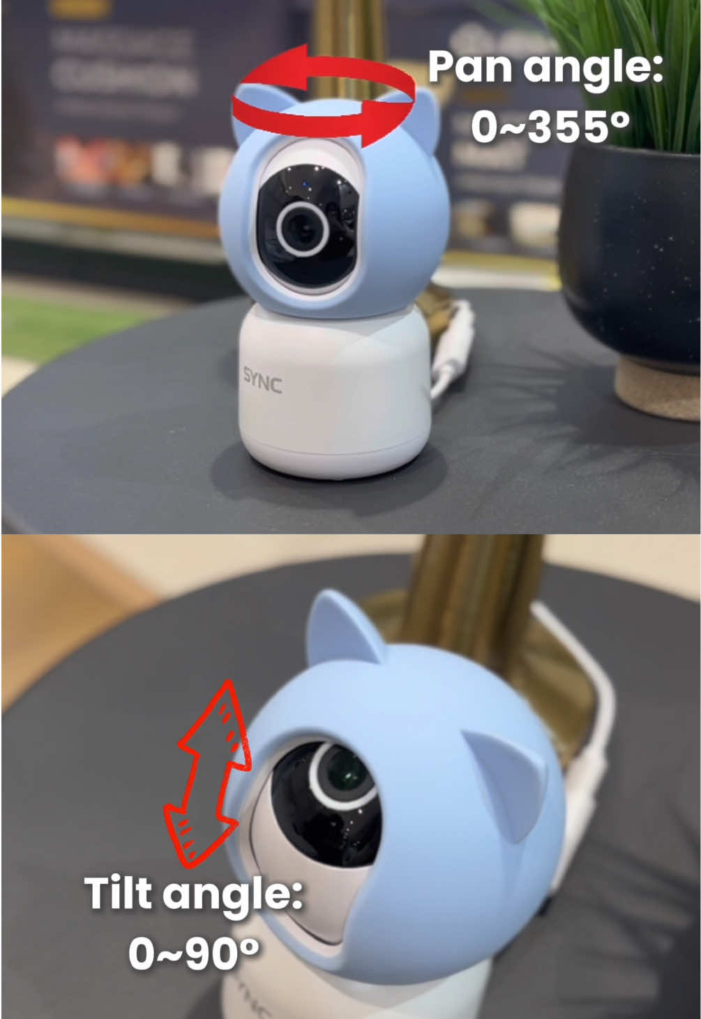 Takut ninggalin anak walaupun cuma sebentar? Gak perlu khawati lagi kalau pakai IP Camera ini👶🏻📸 #AZKO #BaruGakMestiMahal #AZKOBaruGakMestiMahal #IPCameraBaby #KrisbowSync 
