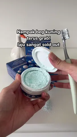 #toothpowder #toothwhiteningpowder #serbukpemutih #serbukmutiarapemutihgigi #serbukmutiara #fyp 