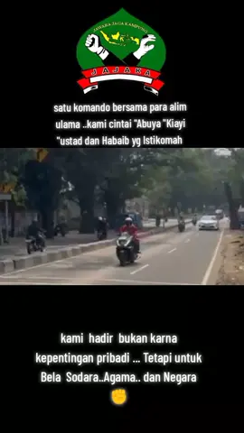 kami pribumi cinta semua alim ulama dan termasuk habaib tidak mau di adu domba yg mengatas namakan apapun .. Allahuakbar ✊