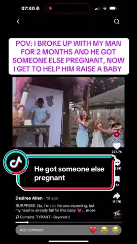 #pregnant #babyshower #babygirrl💜 #break #breakup #boyfriend #men #staysinglestayhappy #staysinglelist #crazy 