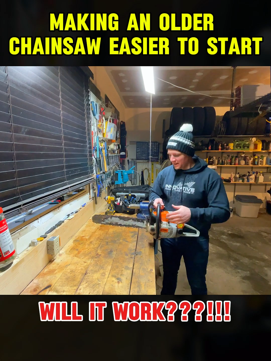 Making an older chainsaw easier to start (Stihl 026 scored cylinder repair / update) PART 1  #Replacement #stihl #stihlchainsaw #ms170 #chainsawtroubleshoot #chainsaw #repair #chainsawcarburetor #carburator #badassfemale #fixed #keepwrenching #mechanic #mechaniclife #tipsandtricks #fyp #tpy #viralvideo #fix