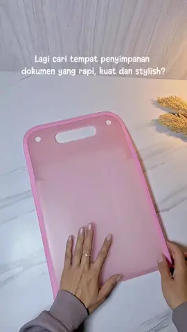 Dokumen jadi aman, rapi, bersih 🤩 #tasdokumen #joyko #tasfile #mapdokumen 