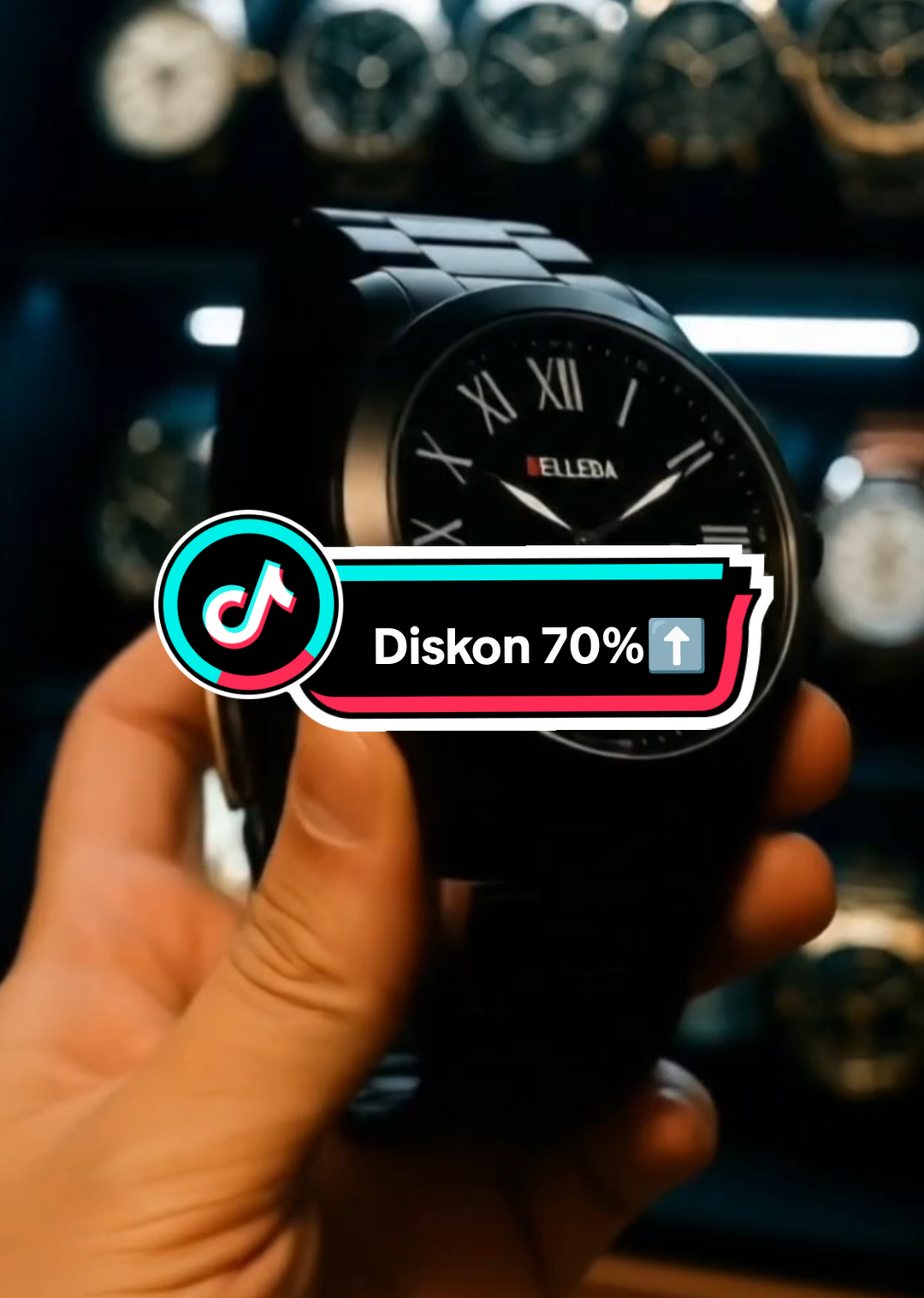 Deskripsi: * Kualitas: 100% Original * Inventaris: Selama bisa kakak kilk berarti bisa diorder * Pengiriman: Pengiriman pemesanan Maks 12 jam * Garansi: Garansi 1 tahun * Layanan: Menyediakan Pelayanan terbaik, disaat produk kami kurang memuaskan dibenak kakak, Bisa mengajukan klaim garansi, untuk kerusakan produk wajib chat mimin yah. Merk: belleda * Kode: 9205 rt * Type Jam: Analog * Gaya: Casual, busines, sport Bentuk dial: bulat Bahan tali:stainless steel * Bahan Dial: Stainlees Steel * Kaca: Safir * Menjamin Jam tangan BELLEDA asli, Termasuk garansi 1 Tahun * Tipe pengait: kait udang * Luminous Fosfor Aktif Kunjungi toko > * Kedalaman Anti Air: 3 ATM / 30 Meter (Bisa dipakar Aktivitas Sehari-hari, ciptratan air, hujan, cuci tangan dan berenang) Spesifikasi : * Diameter dial: 4,0 mm * Ketebalan Dial: 5 mm * Lebar Tali: 25 mm Fitur: Tanggal : Aktif Hari: aktif Luminous Function Quality Masement Shockproof Mesin Miota Catatan: * Menjamin Jam Tangan BELLEDA 100% Original, Termasuk garansi 1 Tahun * Packaging Jam Tangan, 1 Box, 1 Baterai Cadangan Buku Panduan * Kualitas Mesin - Gerakan berkualitas tinggi dengan tampilan sehingga gaya lebih modis dengan tampilan * Waterproof untuk penggunaan sehari hari tahan cipratan air dan hujan ringan, dan berenang * Stainless Steel Anti Luntur, Anti Karat, Dial Anti Karat #jamtangan #jamtanganpria #fypツ 