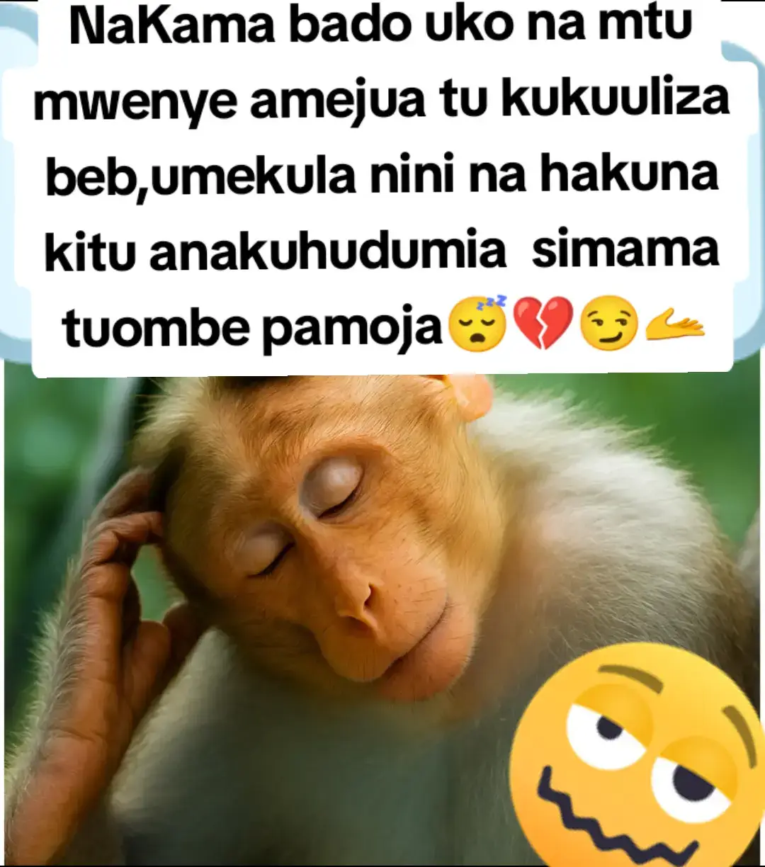 NaKama bado uko na mtu anawakiliza beb,umekula nini na hakuna kitu anakutumia simama tuombe pamoja 😂😂#goviral #fyppppppppppppp 