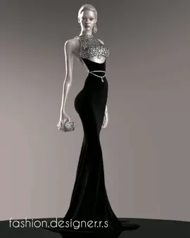 new design a idea for evening black couture dress with me 💅🖤✨ #accessories #HauteCouture #fashiondesigner #eveningdress #luxurydress #fashion #SuperModel #nightdress #couture #dark 