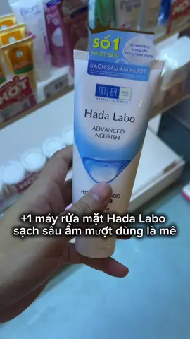 +1 máy rửa mặt Hada Labo sạch sâu ẩm mượt #xuhuong #viral #hadalabo #sachmun 