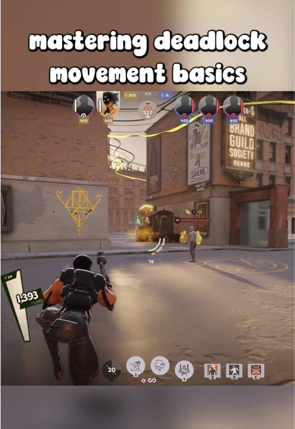some movement basics as you embark on your journey to master deadlock :) next up, how to melee & parry #deadlock #valve #moba #guide #movement #fyp