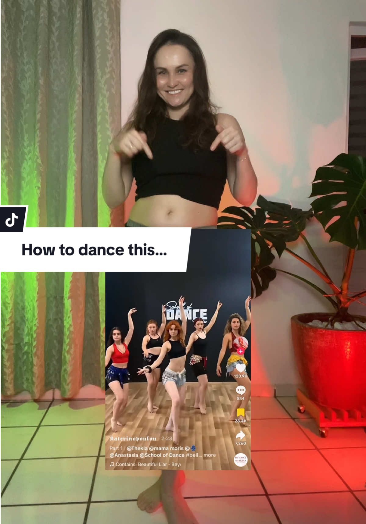 Little bellydance tutorial 😊  Credits to @Katerinopoulos 🙏 #bellydance #bellydancetutorial #bellydanceperformance #girls #bellydancingtiktok 