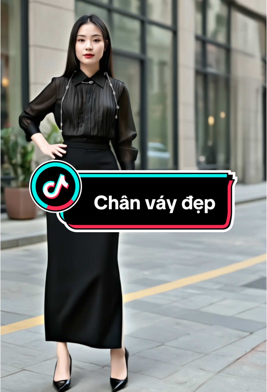 Chân váy susu clothing , dáng bút chì ôm nhẹ . Có túi chéo . Mặc đồ công sở không cần nhạt! 🌟 Váy ôm đen dài – tôn dáng, sang xịn nhưng vẫn kín đáo. 🖤 Ai mặc cũng thành khí chất.” #chanvayom #doCongSoDep #styleU30 #formvayninhdang #xuhuong #thoitrangnu 