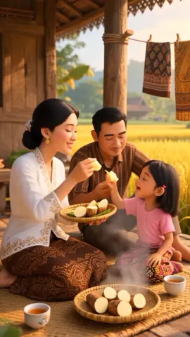 Sebuah Keluarga Kecil yg ada di desa adem ayem lagi Makan Ubi Rebus Hasil Panes Merak Sendiri#videosinematik #KisahKeluarga #KehidupanDesa #KeluargaBahagia #SuasanaPagiDesa #pedesaan #fyp 