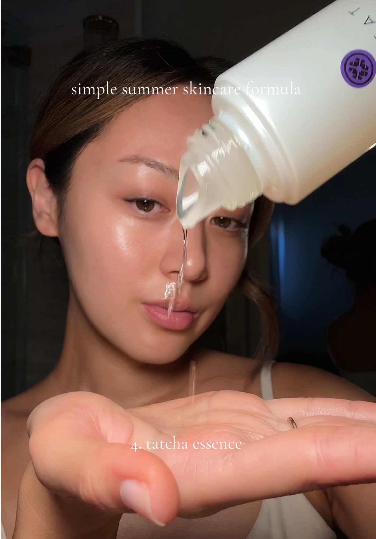 summer nighttime routine for dry skin ✨hydrating but not too heavy @ELEMIS @Tatcha US @rhode skin @HANYUL_US #skincareroutine #nighttimeroutine #SkinCare101 