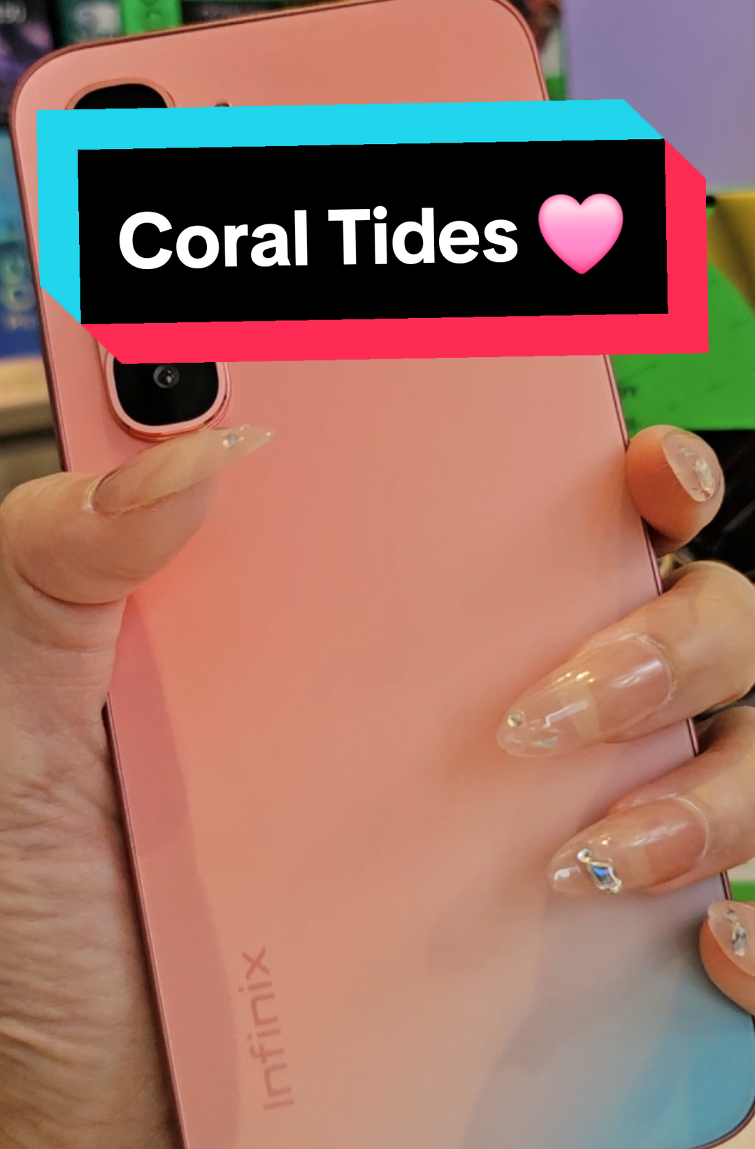 Coral Tides ampun cakepnya #murah #hp #rekomendasi #hot60pro #infinix #foryou #fyp #gaming 