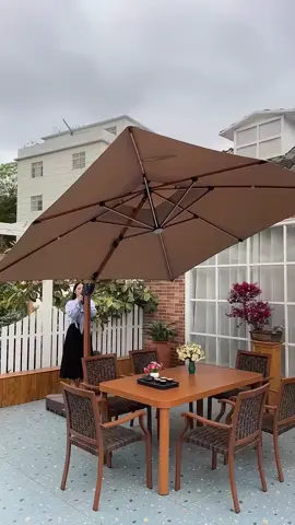 🌞 Annoyed by sun and rain during outdoor fun? Our Chinese - made outdoor umbrellas solve it all! 📹 Watch our video! Installation is a breeze, no tools required. 🌟 Big canopy for sun and rain protection, plus solar - powered lighting for nights. 💬 Want details? Don't miss out! Contact us now for a win - win cooperation. 🤝 #SolarPoweredUmbrella #OutdoorShadeSolution #AllWeatherUmbrella #Outdoorumbrella #BackyardEssentials #OutdoorLighting #Gardenumbrella #InternationalTrade #ImportExport #GlobalOutdoorGoods #ChineseExports
