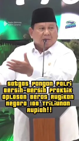 Satgas Pangan Polri Berantas Beras Palsu