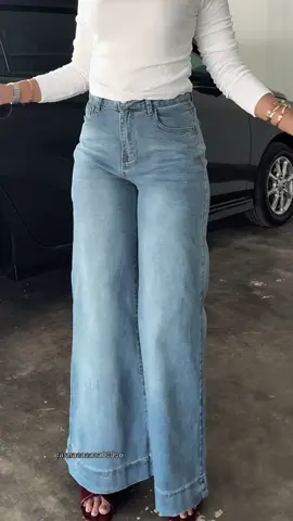 Cantikk cutting seluar ni 🥹🫶🏻#widelegjeans #jeans 
