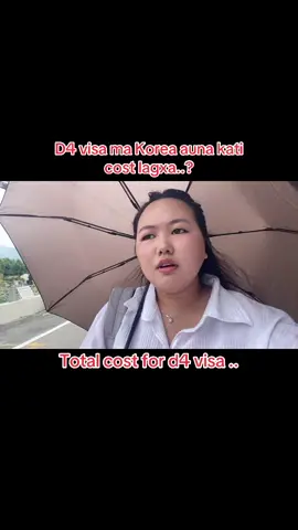 Total cost for d4 visa to come in Korea from Nepal #southkorea #information #trendingvideos #internationalstudent #keepsupporting #koreavlog #keepsupporting #schlorship #koreavlog #memories🥺 #change #d4 