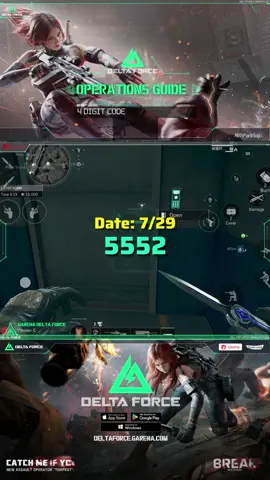 4 Digit Code Door in Zero Dam A1 B1 B2 C2 제이ParkSoju #GarenaDeltaForce #DFPH #GDFOperatorsReel #deltaforce #deltaforcemobile #gaming 