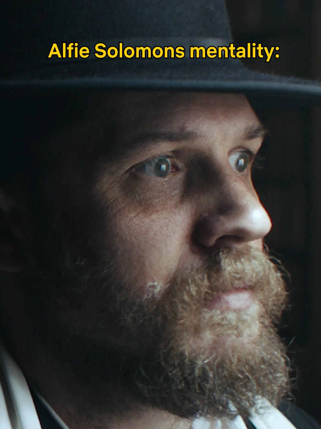 going to say 'yeah it is' to every person who wishes me a good morning going forward #peakyblinders #tomhardy #alfiesolomons
