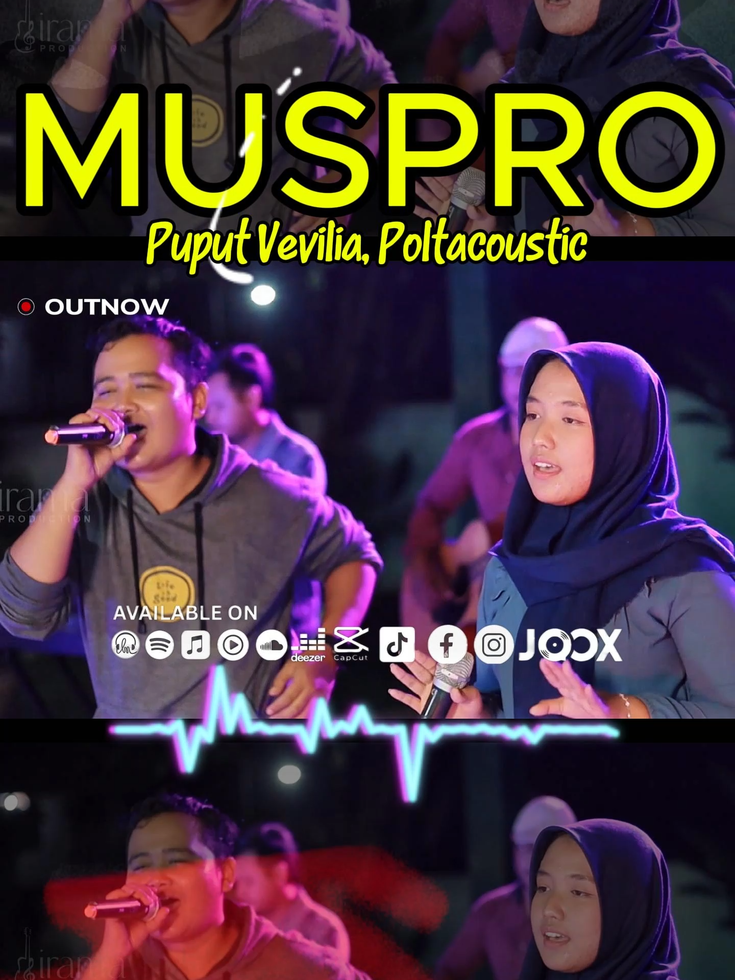 OUT NOW! Saksikan penampilan spesial dari PUPUT VEVILIA, & POLTACOUSTIC dalam lagu, “MUSPRO”. Dengarkan sekarang di semua platform digital: Spotify, Apple Music, YouTube Music, Deezer, Langit Musik, TikTok, Instagram, Facebook, Joox, dan lainnya! Produser: Irama Production Composer: Adi Ismail Hermansyah Follow untuk update lagu terbaru dan kolaborasi lainnya. Tulis di kolom komentar: “Lagu ini cocok buat siapa?” 😉 #Muspro #lagujawa #ambyar #LaguGalau #DangdutTerbaru #DangdutViral #IndonesianMusic #IramaProduction #Joox #Spotify #AppleMusic #tiktokmusic #ShortsDangdut #CoverDangdut #dangdutterbaru #koplodangdut #dangdut2025 #koploterbaru2025