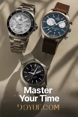 Time doesn’t wait — so why should you? ⌚ From boardroom to beach, Swiss Military Watches are made to perform and styled to impress. 💥 Built Tough. Styled Bold. Powered by Swiss Precision. 🛒 Shop now → https://www.doyuf.com/women/watches/swiss-military 💳 Tabby & Tamara | 🚚 Fast GCC Delivery | 🔥 Limited Stock #SwissMilitaryWatches #TimeToLead #WristGameStrong #LuxuryStyleUAE #DoyufStyle #GCCWatchDrop #ChronographGoals #BuiltForAdventure #DubaiWatchScene #SwissPower