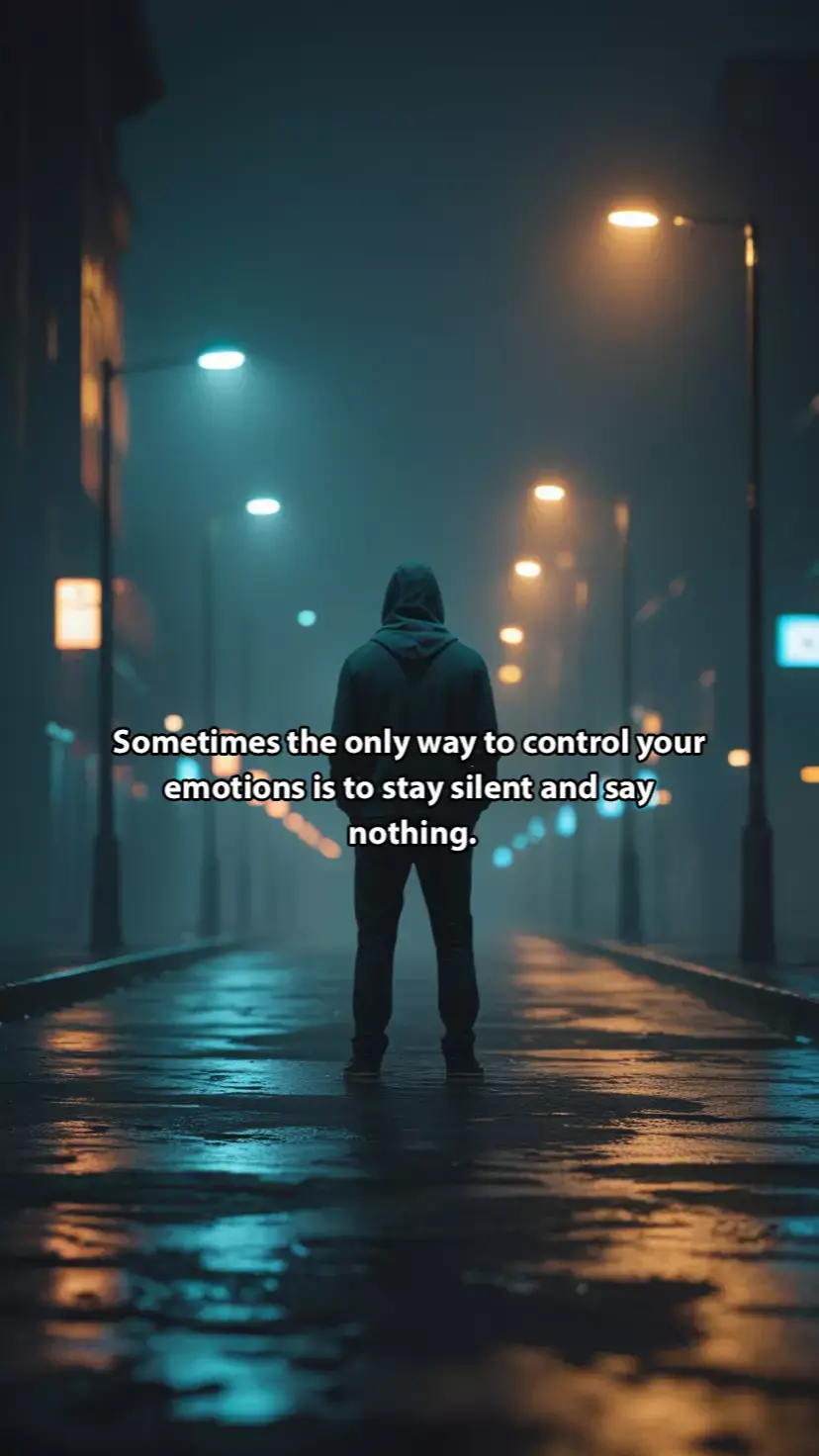 There are moments when silence becomes strongest form of self control. In a situation that demands quick reaction and constant expression. Sometimes the bravest thing you can do is stay silent. This post is for anyone who is ever bitten their tongue to protect their peace.  #motivation  #fyp #fyyy #bravemind 